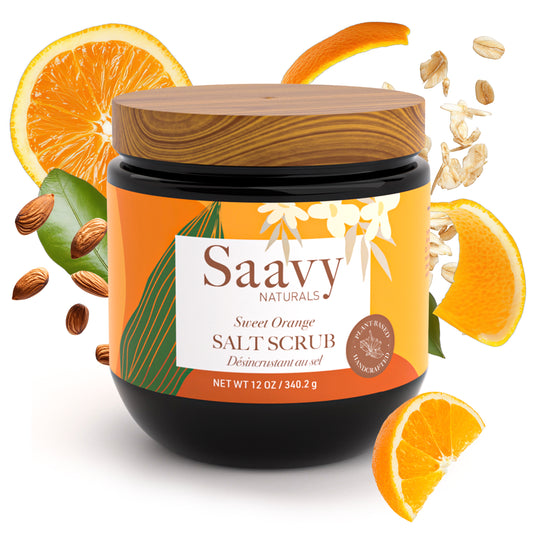 Sweet Orange Salt Scrub