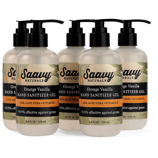Orange Vanilla Gel Sanitizer 6-Pack