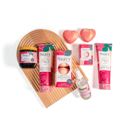 Bulgarian Rose Spa Set Basket