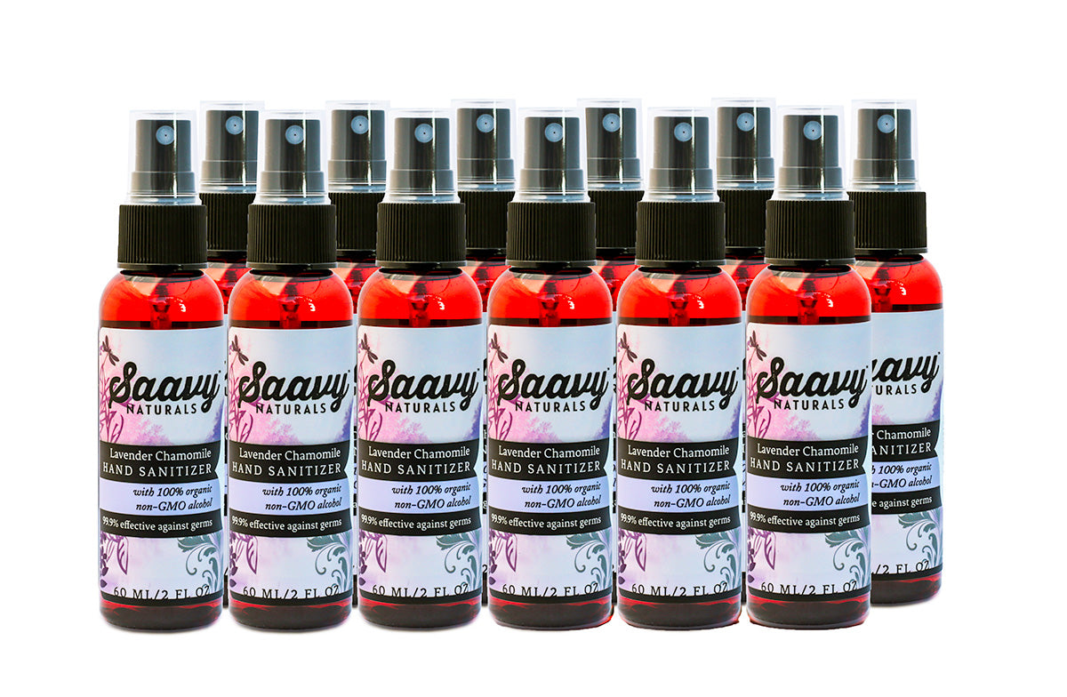Lavender Chamomile Hand Sanitizer 12-Pack