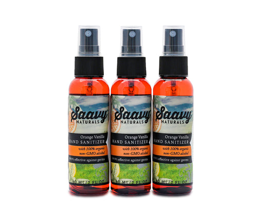Orange Vanilla Hand Sanitizer 3-Pack