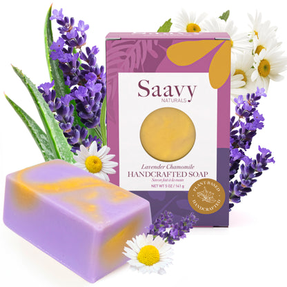 Lavender Chamomile Handcrafted Soap