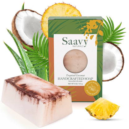Tropical Coconut Handcrafted Soap