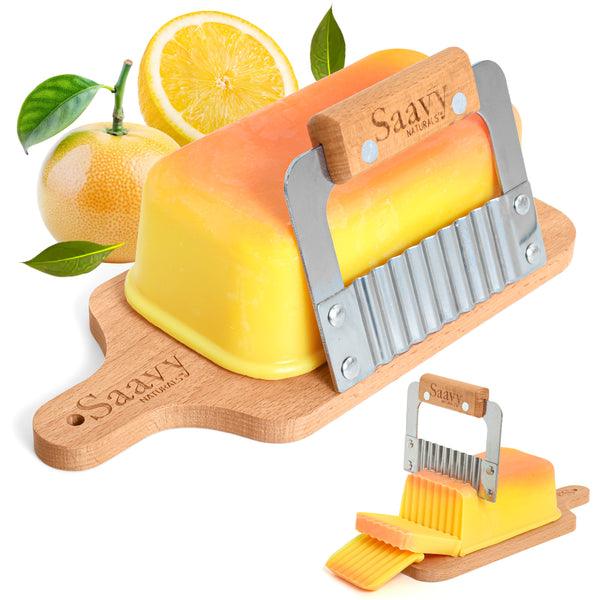 Yuzu & Meyer Lemon 1lb Soap Loaf Gift Set | Saavy Naturals