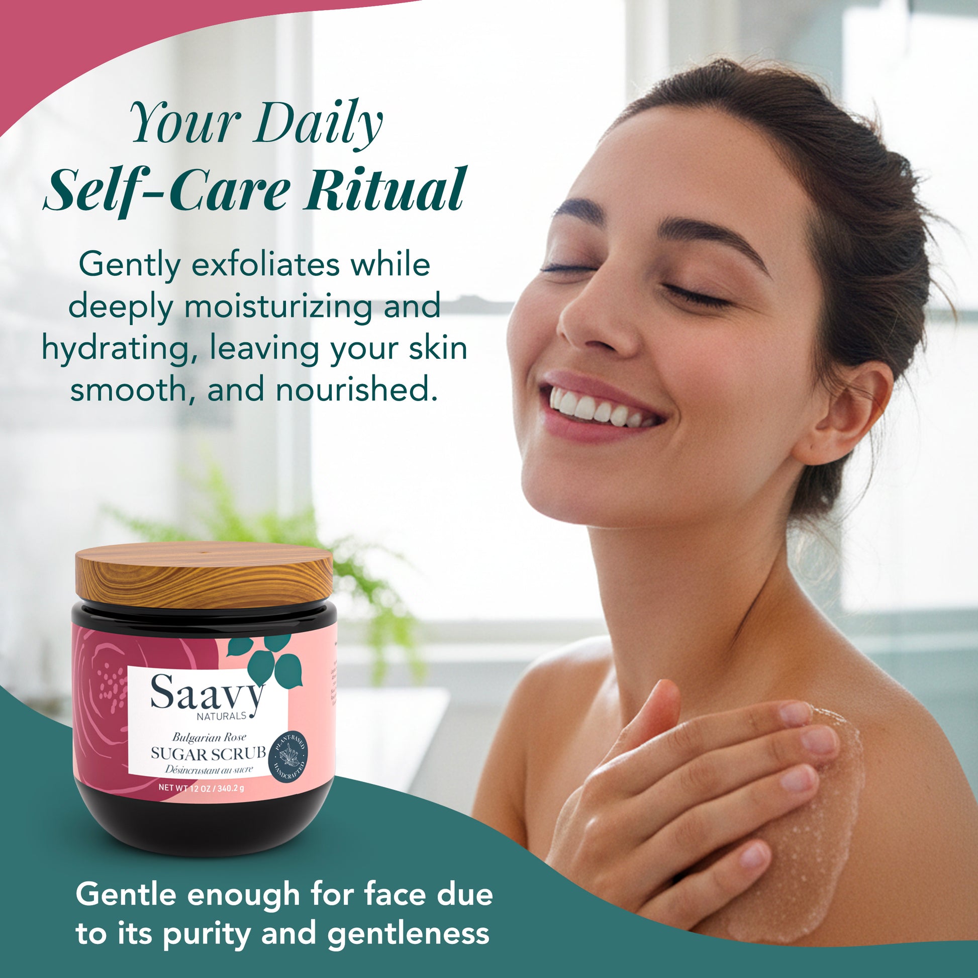 Bulgarian Rose Sugar Scrub - view 3