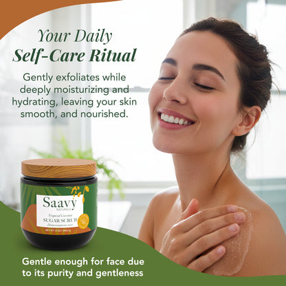 Tropical Coconut Sugar Scrub