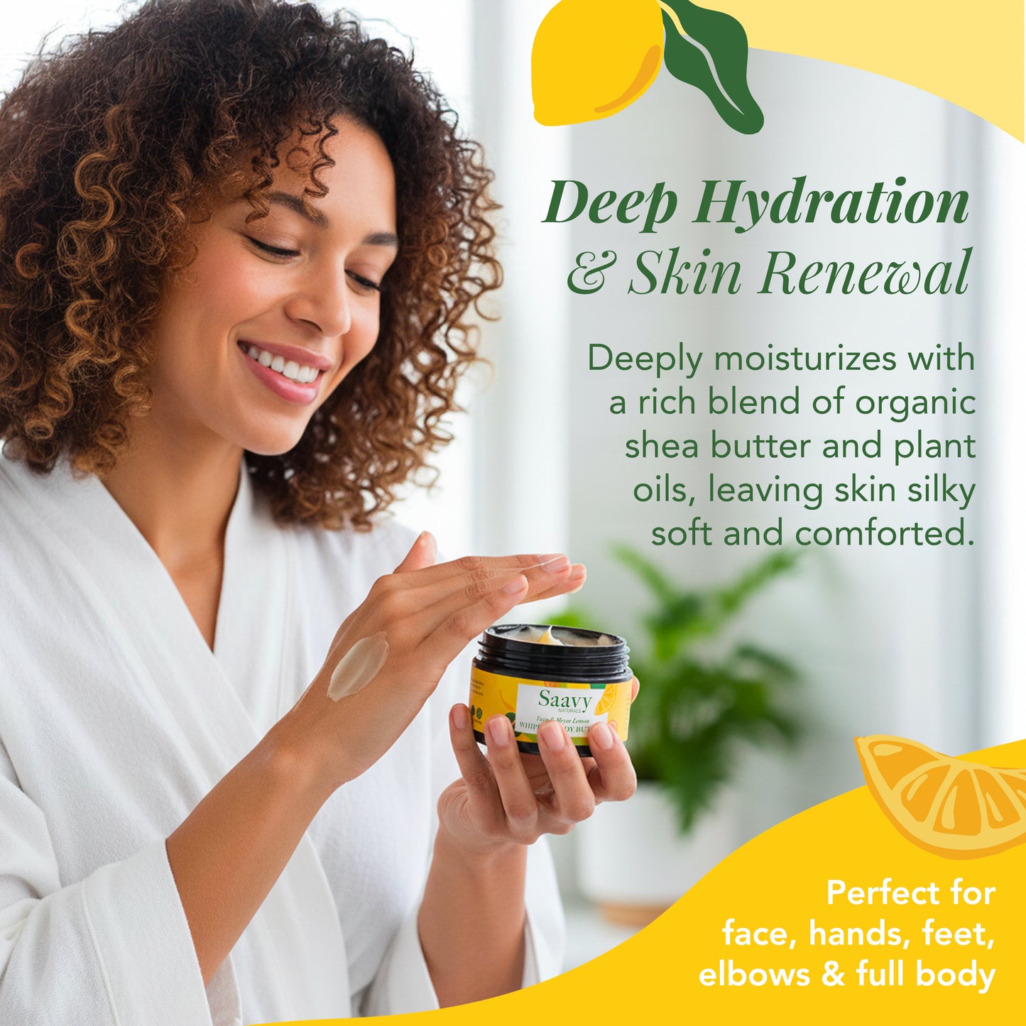 Whipped Body Butter - Yuzu & Meyer Lemon - 4 OZ