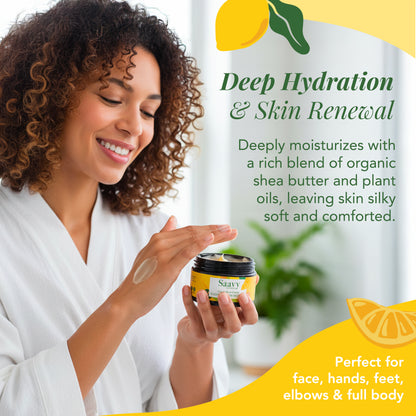 Whipped Body Butter - Yuzu & Meyer Lemon - 4 OZ
