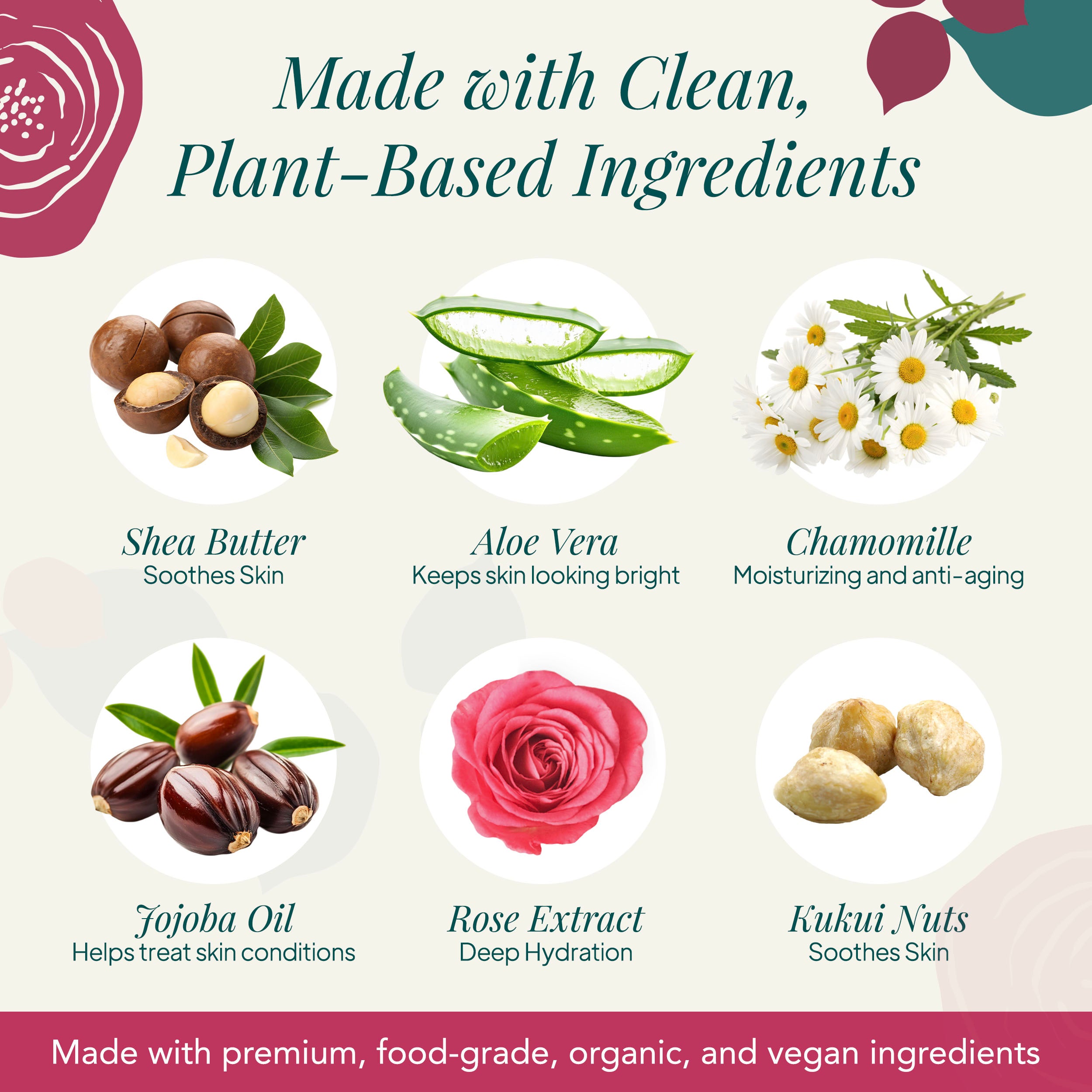 Bulgarian Rose Body Wash - Plant-Based | Saavy Naturals