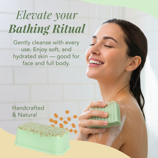 Minty Oat Luxury 1 lb Soap Loaf & Cutting Set