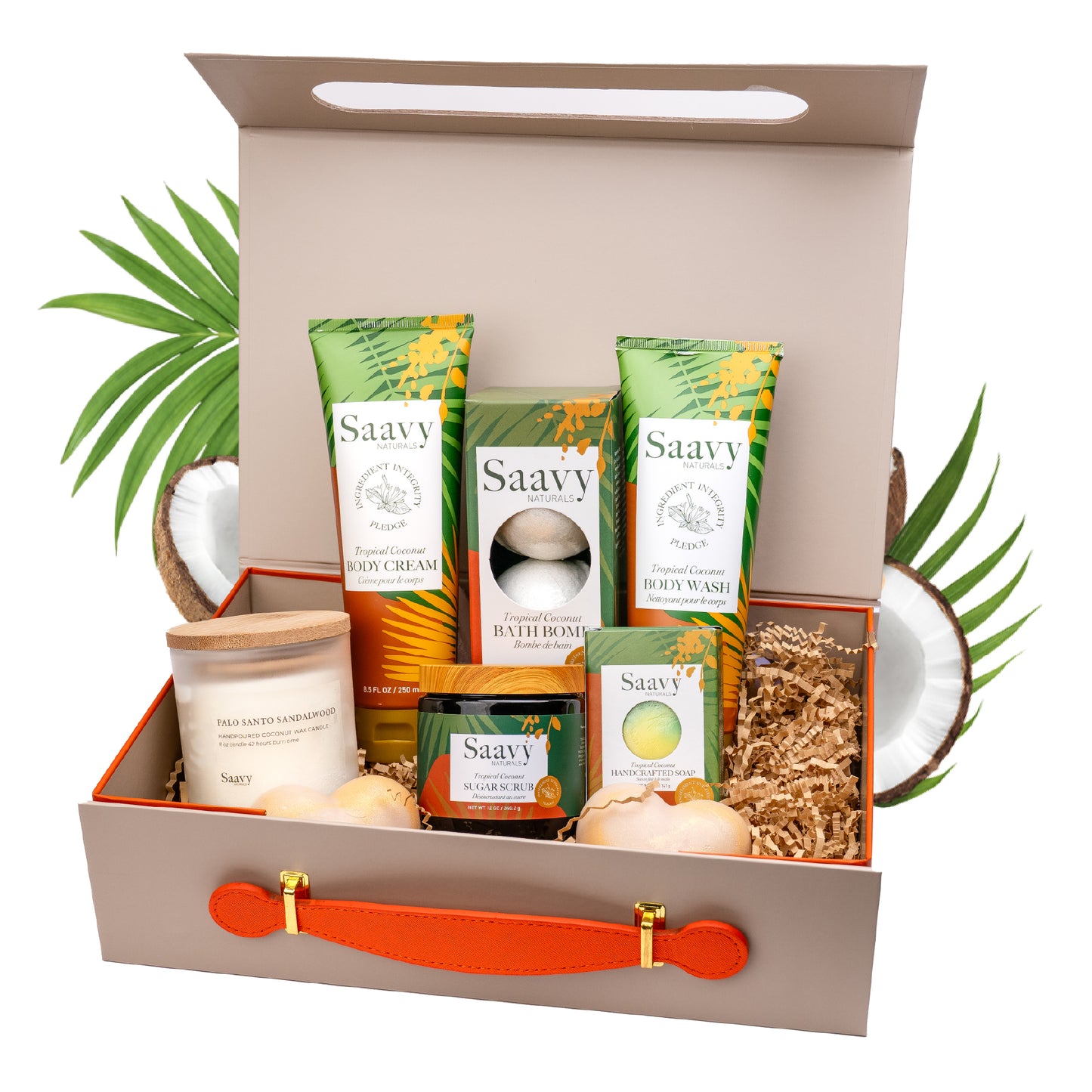 Tropical Coconut Mothers Day Spa Gift Set