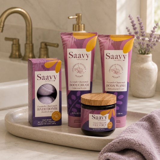 The Smooth in One Shower Set - Lavender Chamomile