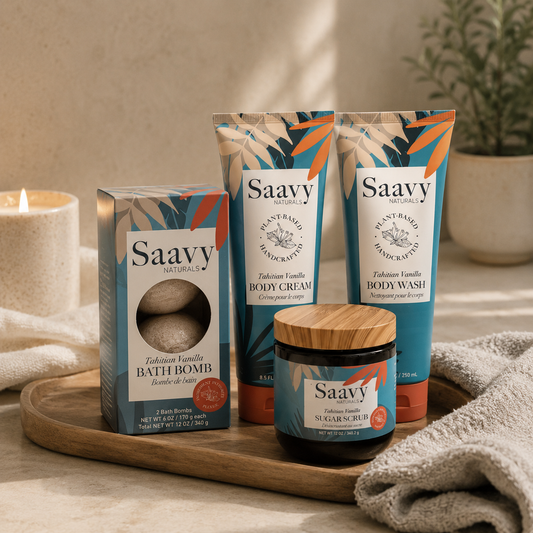 The Smooth in One Shower Set - Tahitian Vanilla