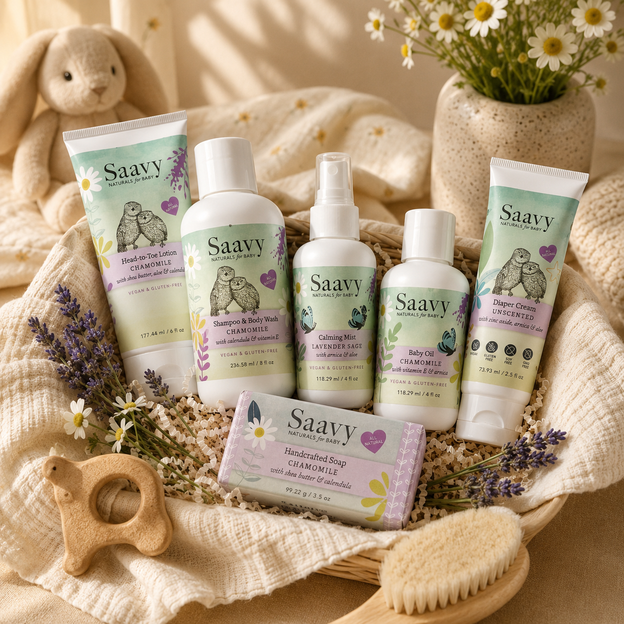 The Natural Baby Essentials Set