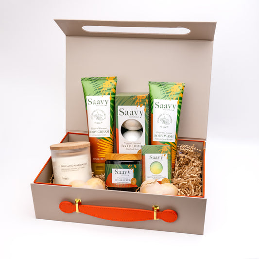 Tropical Coconut  Spa Gift Set