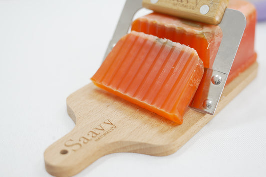 Mango Papaya 1 lb Handcrafted Artisan Soap Loaf Gift Set