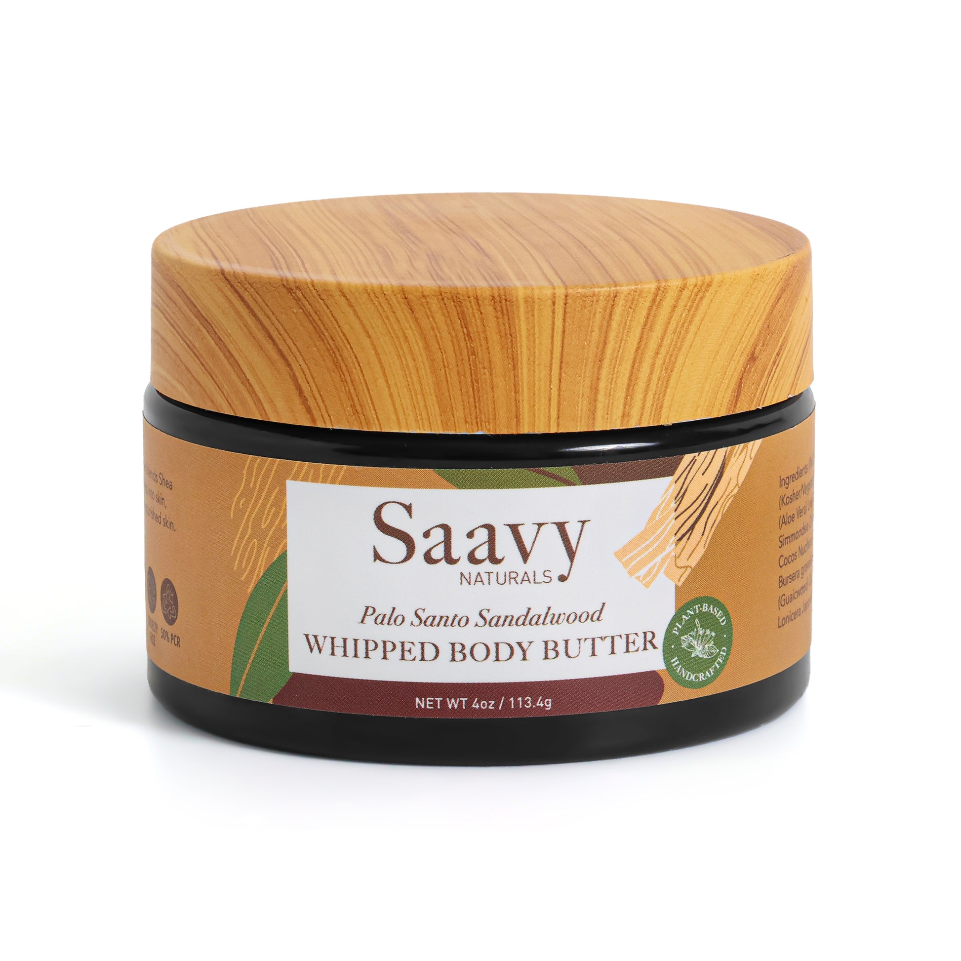 Palo Santo Sandalwood Whipped Body Butter 4oz