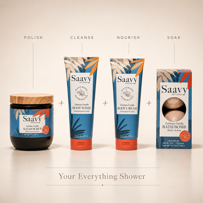 The Smooth in One Shower Set - Tahitian Vanilla