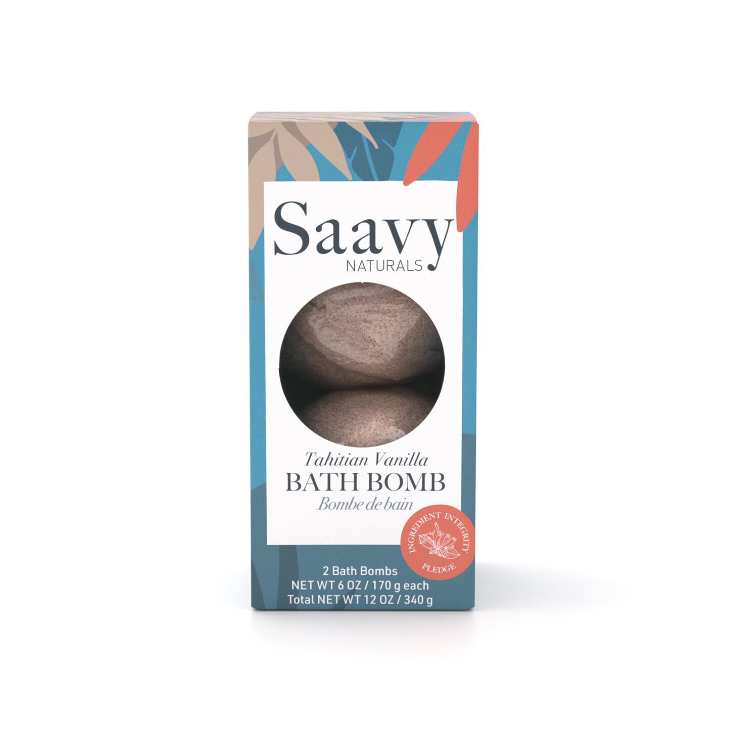 Tahitian Vanilla Bath Bomb Duo