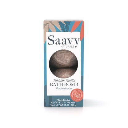 Tahitian Vanilla Bath Bomb Duo