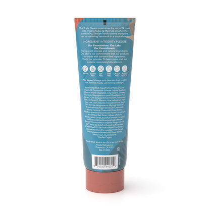 Tahitian Vanilla Body Cream - ingredients