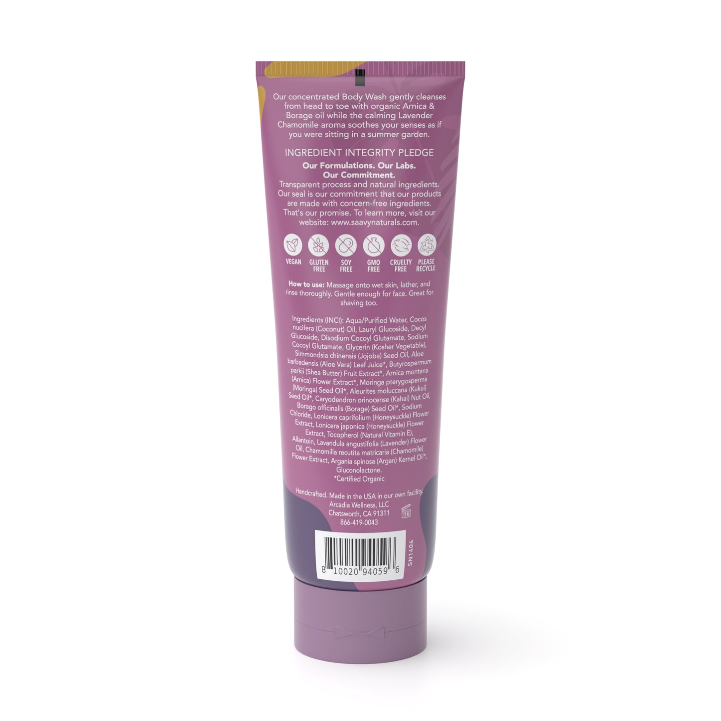 Lavender Chamomile Body Wash