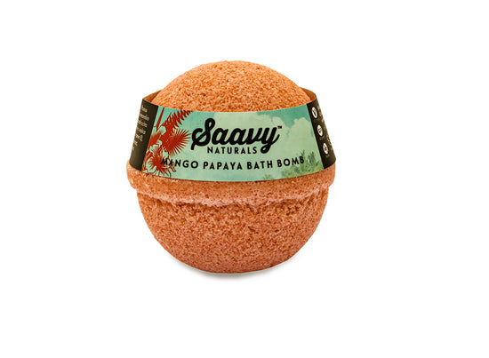 Natural and Organic Bath Bomb - Mango Papaya