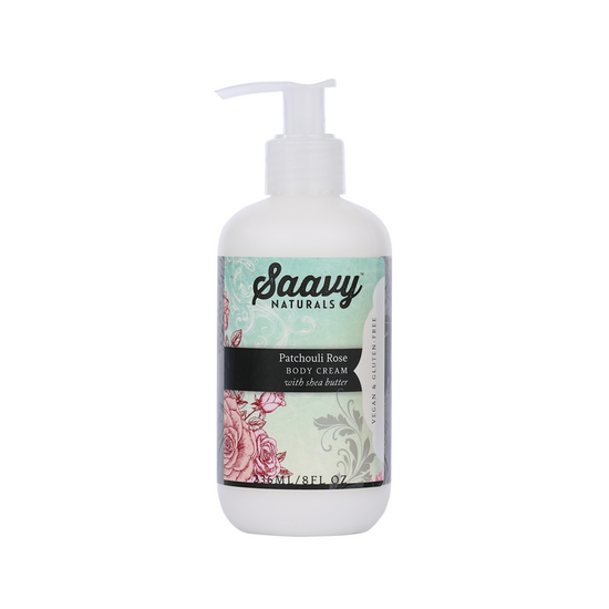 Natural and Organic Body Cream - Patchouli Rose