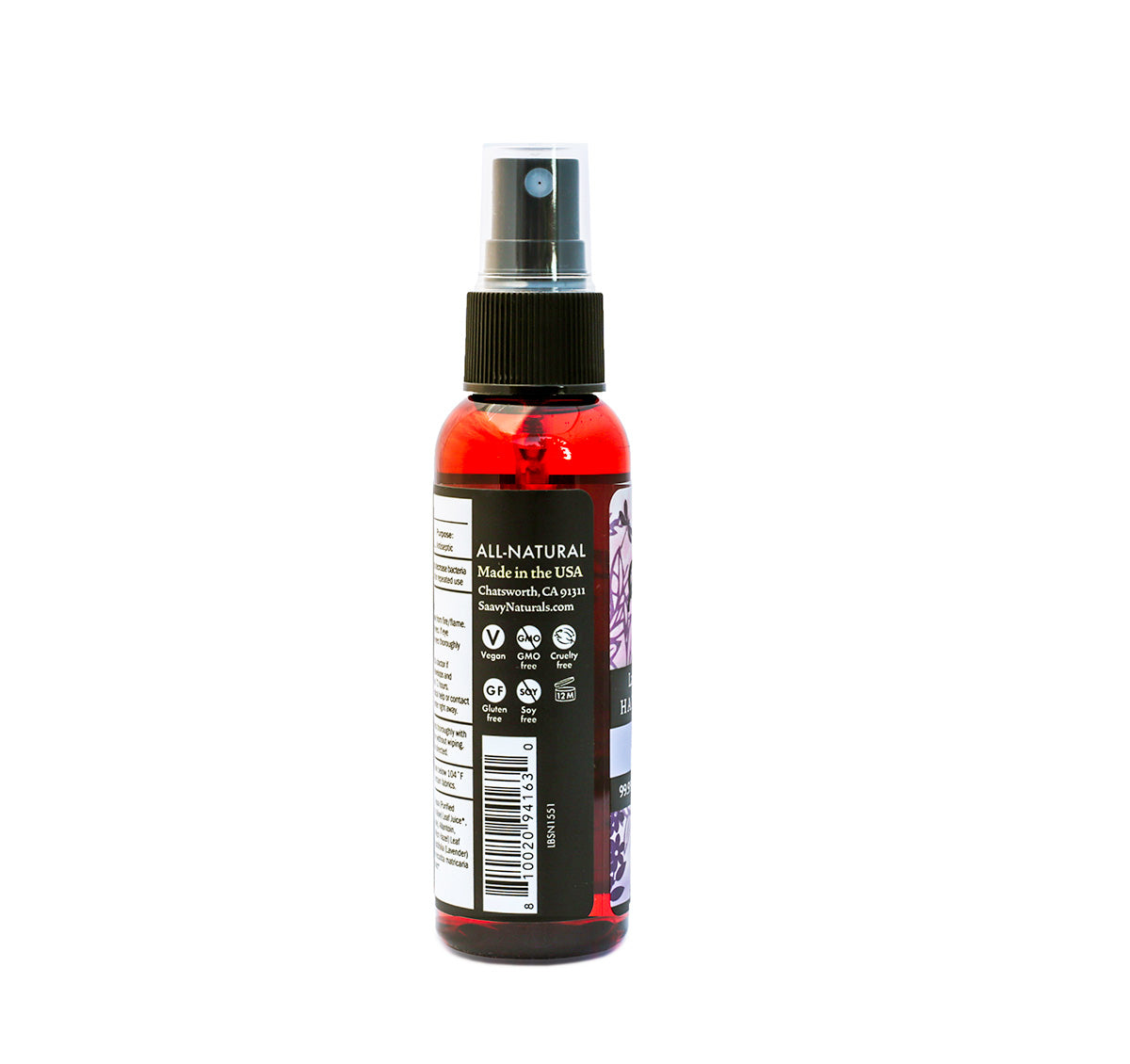 Lavender Chamomile Hand Sanitizer 2oz
